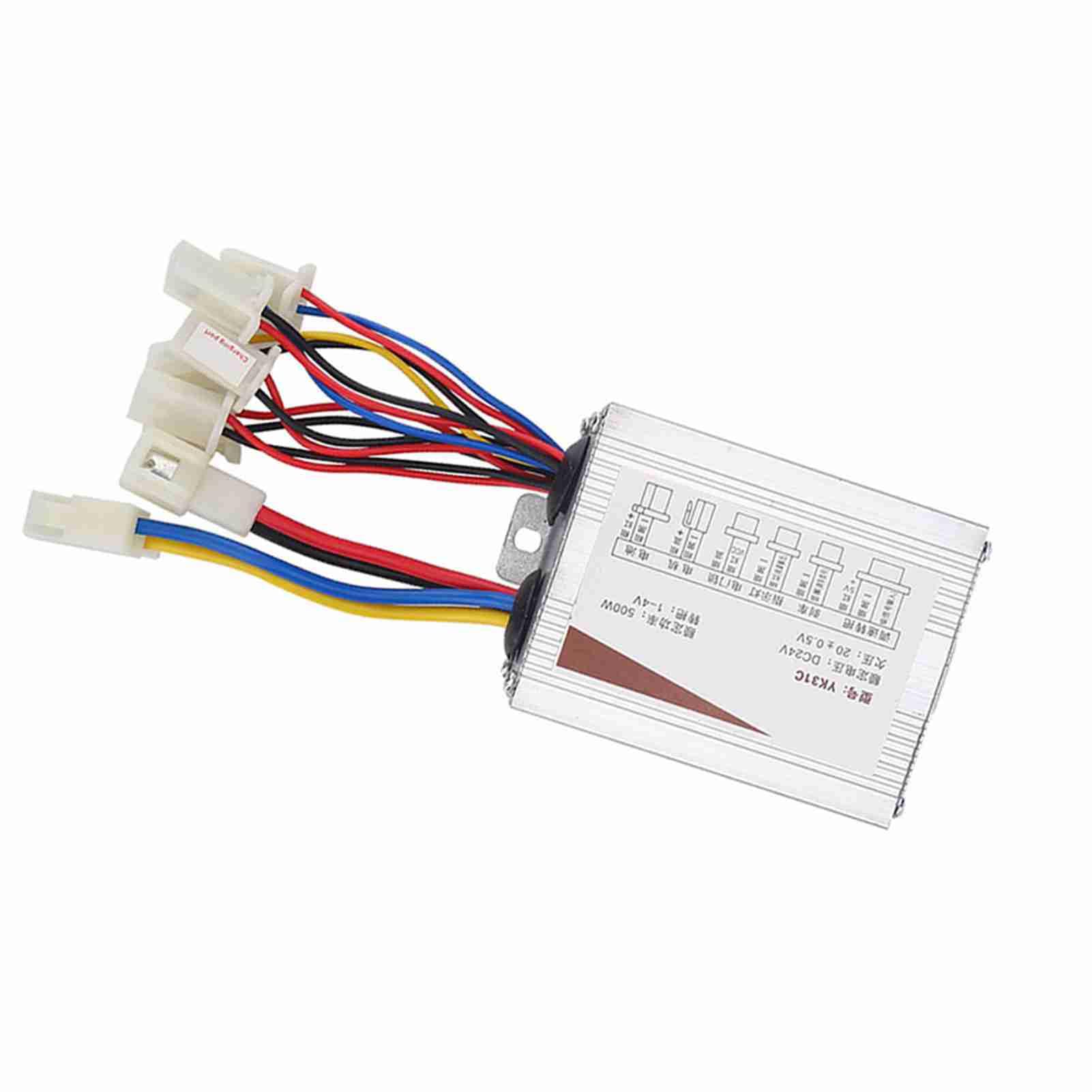 MAGT Controller Spazzolato Bici Elettrica Controller Motore, 24V 500W in Lega di Alluminio per Scooter Elettrico
