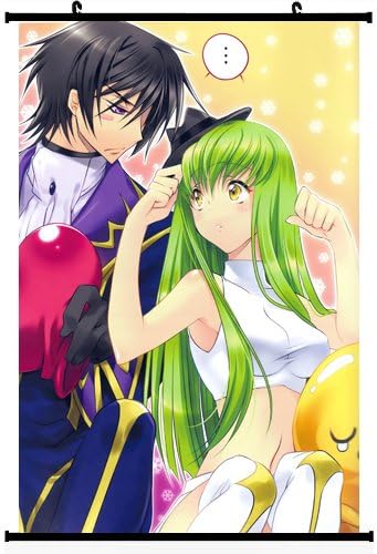 Code Geass Lelouch of the Rebellion Anime Wall Scroll Poster (24''35'') Support Customized