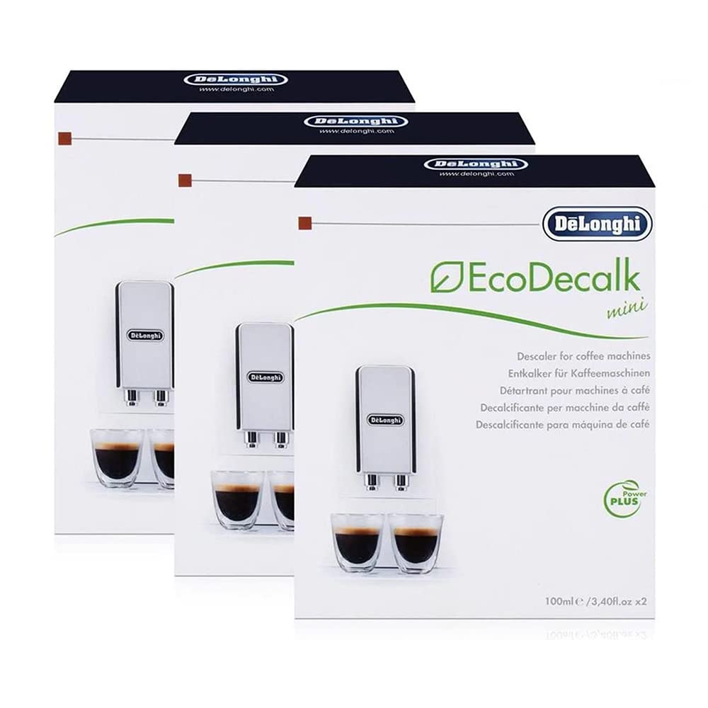 Descalcificadores para Cafetera De'Longhi Ecodecalk Mini 3 Cajas con 2 unidades (6x100ml)