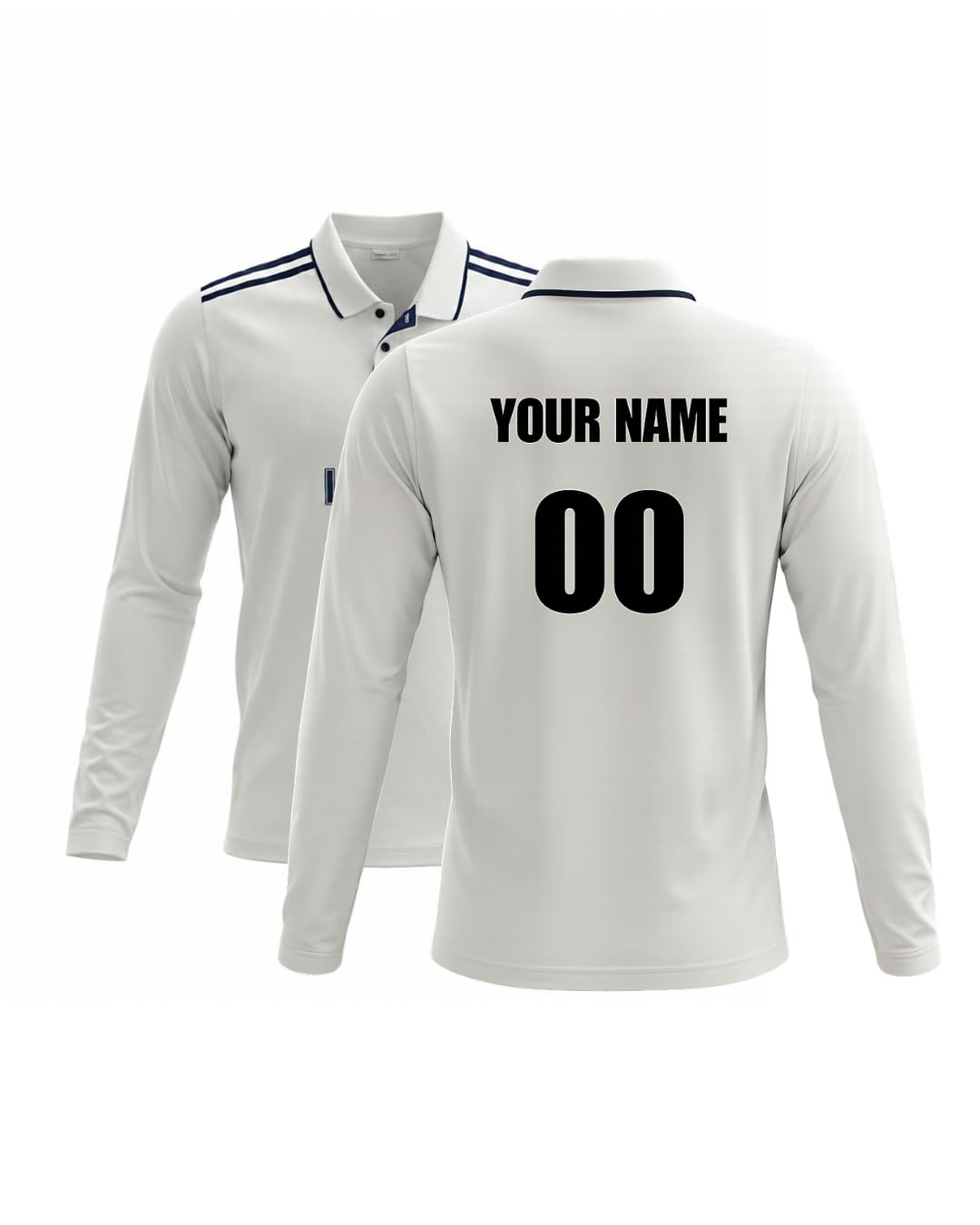 Customizable White Sport Long Sleeves Jersey Unisex- StadiumEX-image-23