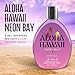 Aloha Hawaii Neon Bay Tanning Lotion, 2-in-1 Advanced Red Light & Dark Tanning with Triple Coconut Colada & Hawaiian-Dark Fruit Blend, 13.5 Fl Oz