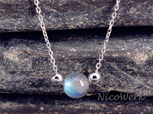 NicoWerk SKE331 - Collana da donna in argento