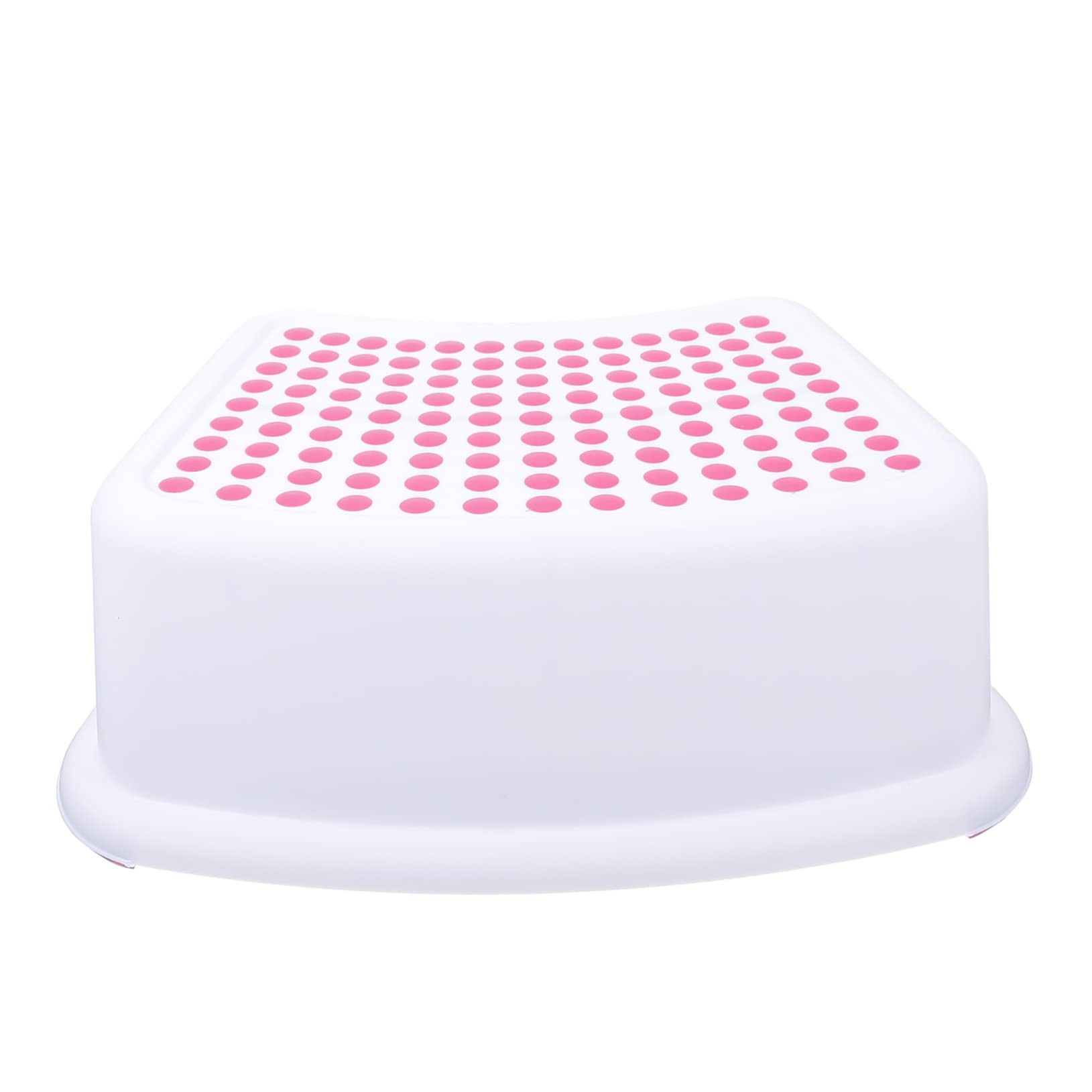 QUMIIRITY Toilet Stool for Stool Bathroom Supply Non-Slip Footstool Footstool Multi-Function Foot Bench Plastic Rosy