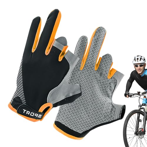 Gants d'équitation antidérapants et anti-UV avec technologie tactile intégrée