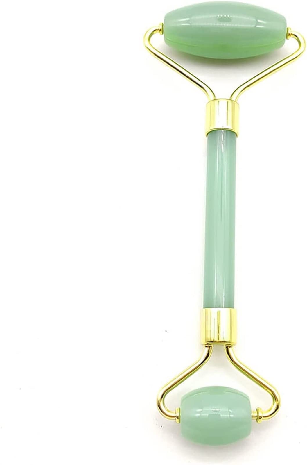 Gua sha stein, skrobaczka deska naturalny kryształ rolka jadeitowa twarzy cienki masażer pudełko skóra szczupły kamień klejnot Anti Gua Sha zestaw podarunkowy zielony(Light green)
