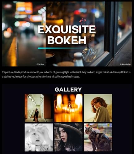 Ficha técnica Venus Laowa 33mm f/0.95 CF APO lente de gran apertura para Canon RF Mount Mirrorless Camera - Fernando Cortés