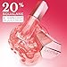 Lancôme Lip Idôle JuicyTreat Oil-in-Gloss -24HR Hydrating Gloss with Squalane for Instant Shine - 22 Rosy Plump