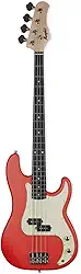 Contra-baixo passivo 4 cordas Fiesta red satin MB-40 Memphis