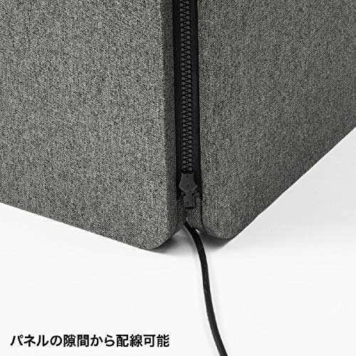Amazon.co.jp: Sanwa Supply SPT-PB002 Partition Booth [H1600] Dark
