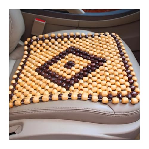 Almohadilla refrescante universal de madera tejida a mano para coche 4