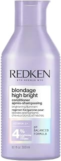 REDKEN - Après-Shampoing Éclat - Nettoie La Fibre & Illumine, coloration boîte de 300 ml
