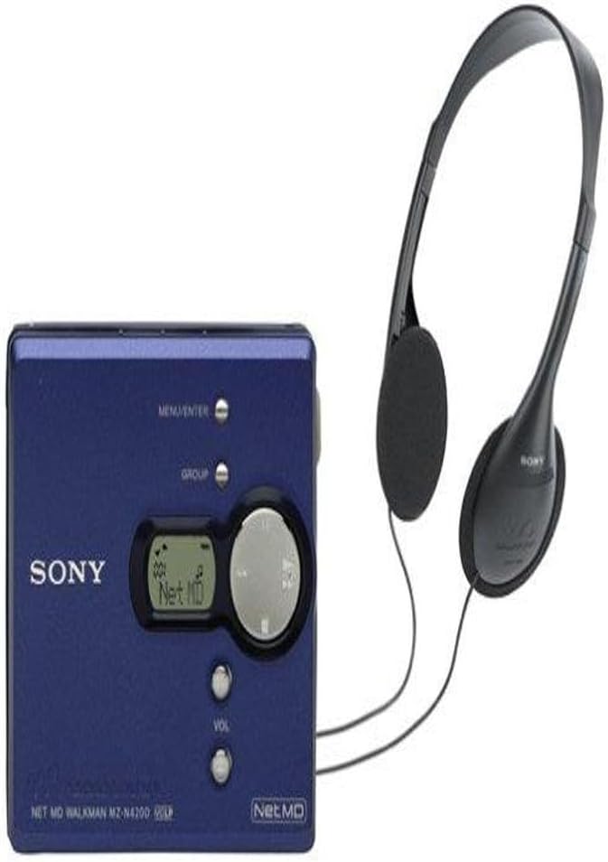 Sony MZ-N420D Net MD Walkman (Blue)
