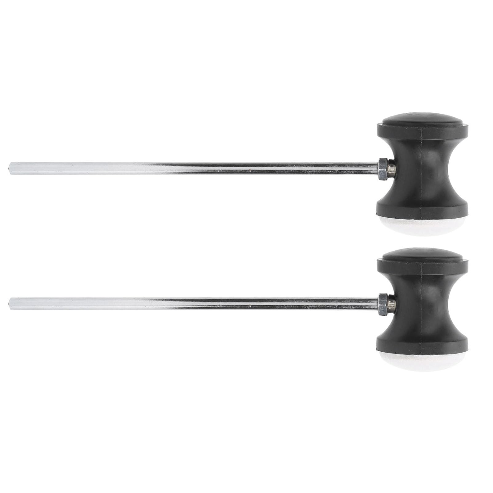 Doppio Pedale per Grancassa, Bacchette per Grancassa Pedale per Grancassa Bacchette per Percussioni per Basso 2 Pezzi Martello Battente per Pedale a Doppia Faccia per Grancassa