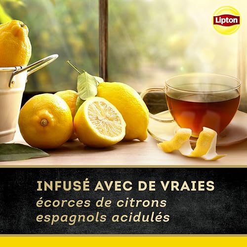 Thé Citron Espagne Lipton La Boite De 20 Sachets - vue 10