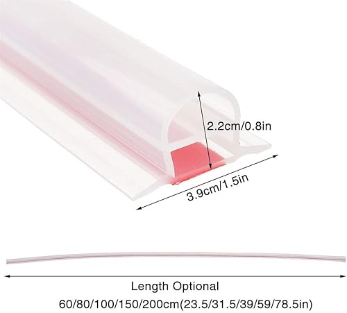 Miniatura 4 de Presa de agua plegable de umbral, puente de arco está diseñado para acceso sin barreras, separado en seco y húmedo, sistema de protección de ducha