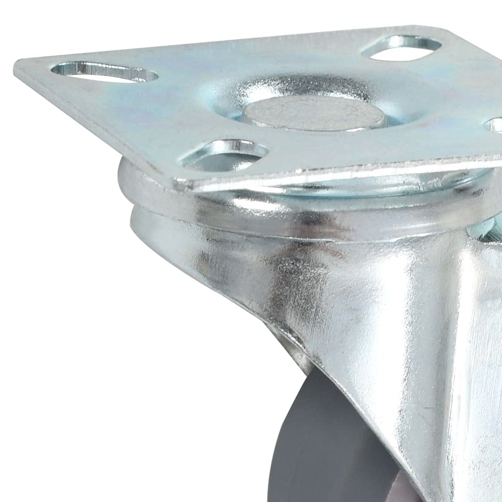 Mangloder - 12 ruote girevoli da 50 mm di diametro, 35 kg, per mobili, officina, magazzino, logistica, industria, attrezzature di trasporto, piattaforma, carrello, gru