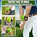 GDHEEU Golf Swing Trainer - The Connector Training Aid with Aviation Aluminum Smart Ball for Posture Correction & Arm Positioning, Professional Portable Design for All Skill Levels
