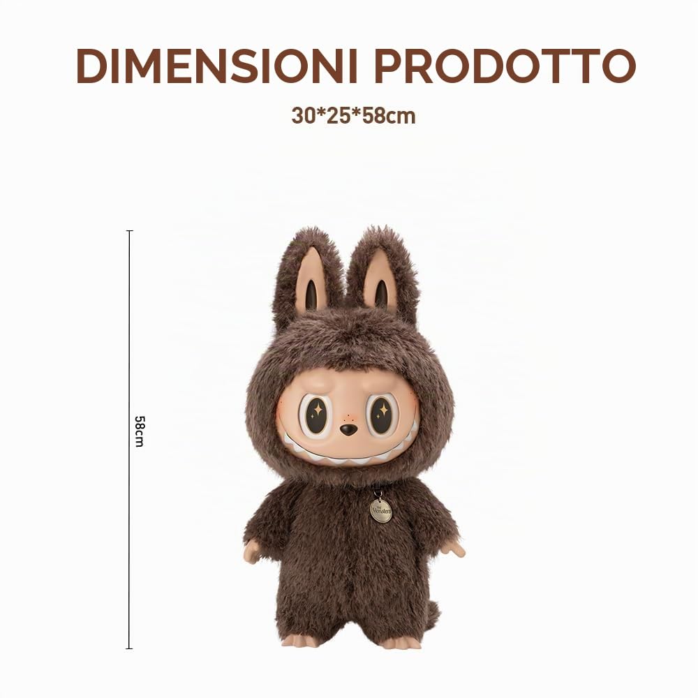 POP MART THE MONSTERS - I FOUND YOU Vinyl Face Doll Personaggio d'Azione Giocattolo da Collezione Figura Regalo di Festa 1PC