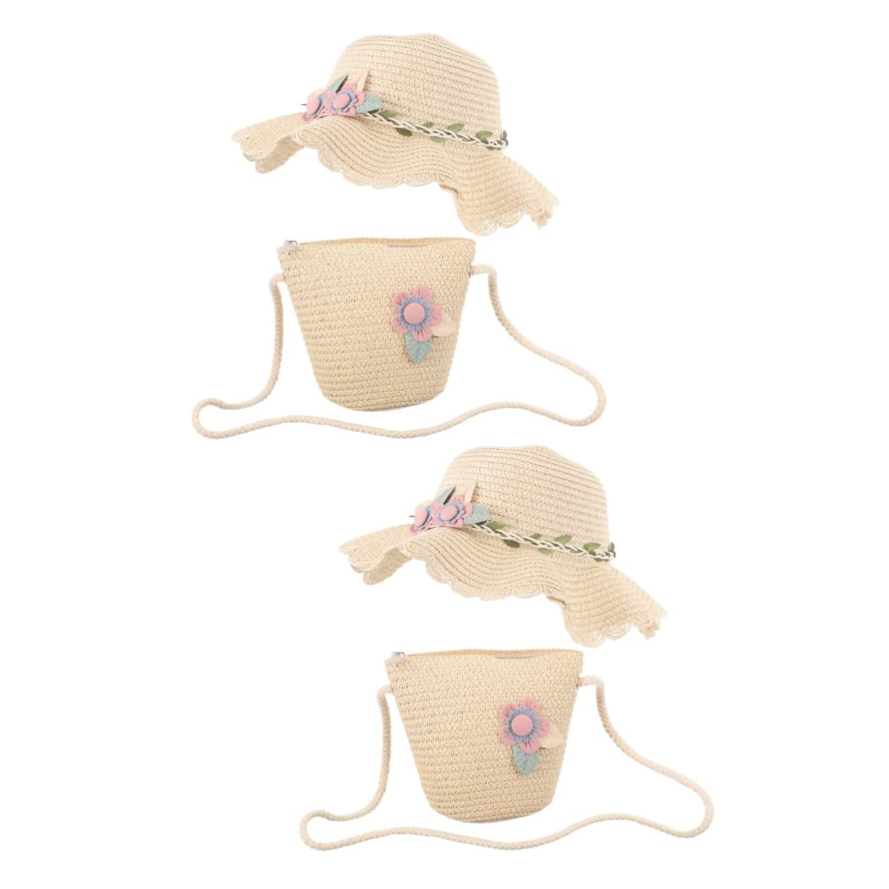 Beavorty Cappello da Sole per Cappello da Pescatore per Bambine Cappello da Bambina Carino Sombrero da Bambina Cappello da Sole per Bambine Cappello Floscio per Bambine Cappello da