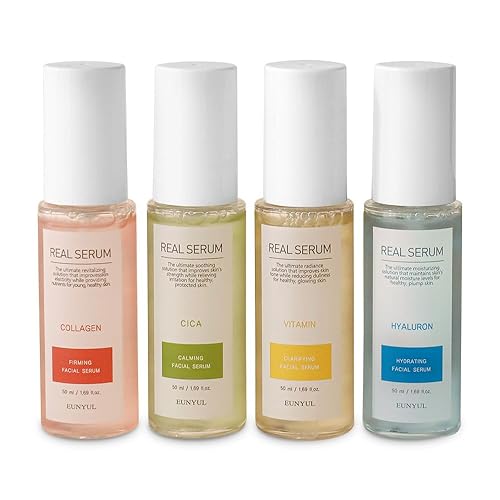 Miniatura 1 de EUNYUL Real Serum 4EA, 1.69 fl. Oz. Juego de suero facial coreano