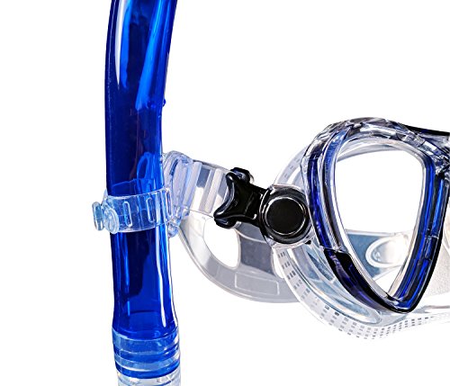 Tilos Silicone Snorkel Keeper - Clip suave de silicona para snorkel y buceo miniatura 3