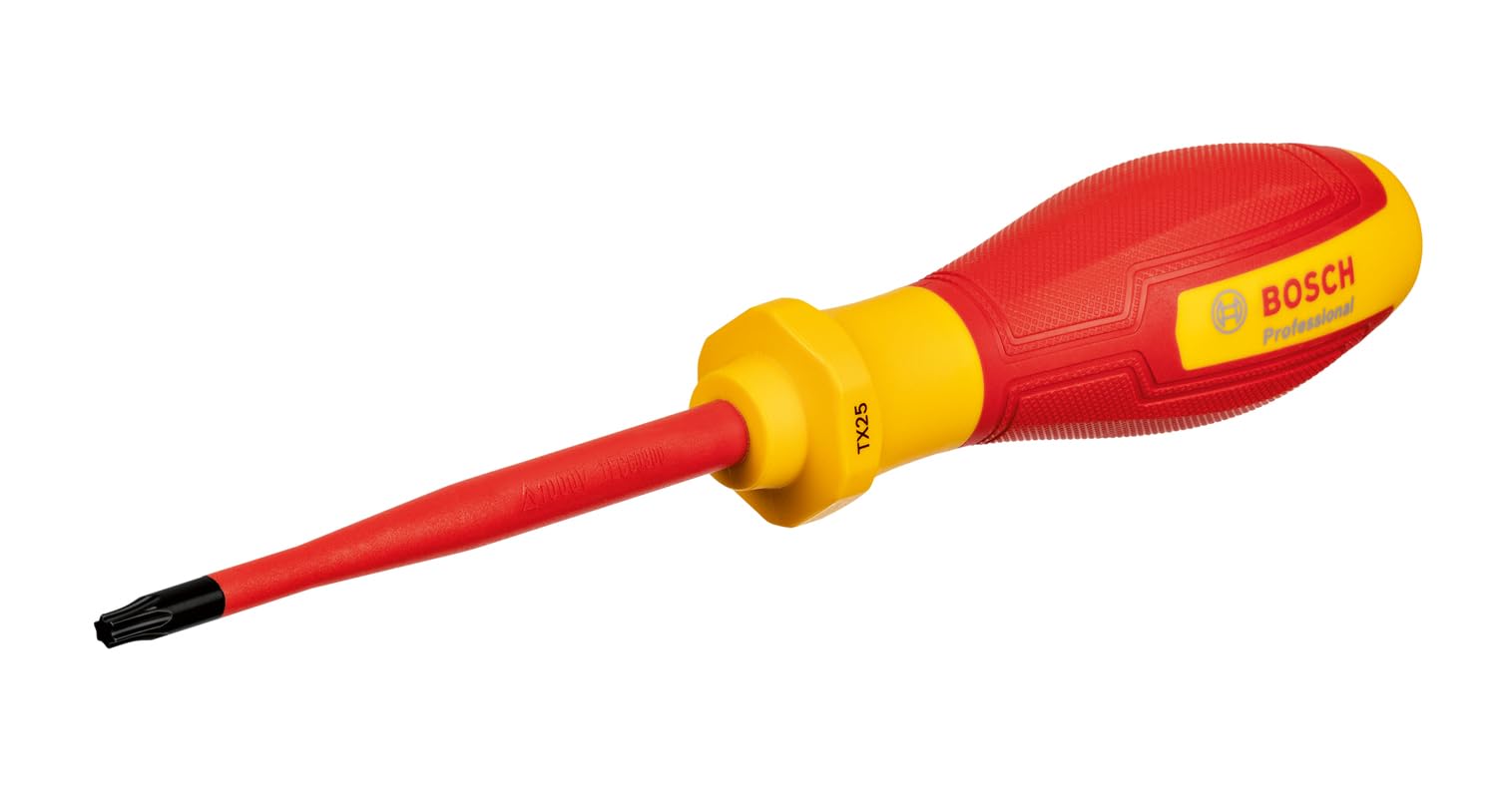 Bosch Professional VDE TX25x100 Screwdriver (Certified up to 1,000 V, Insulated Thermoplastic Elastomer (TPE))