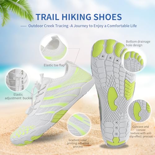 Image of Voyabarefoot Shoes for Women Men 2026 Upgrade Wide Toe Box Barefoot Hiking Sandals,Non-Slip Adjustable Water Shoes for Beach Walking Travel, Comfortable Slip On Walking Shoes