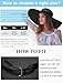 Senker Fashion Sun Hats for Women Oversize Wide Brim Straw Beach Hat Floppy Foldable Roll-Up Summer Vacation UPF 50+ Black