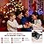 MZD8391 105FT 300LEDs Christmas Lights Outdoor Indoor String Lights 8 Modes Memory Function for Christmas Tree Party Decoration, 100% UL Listed (4 Sets CONNECTABLE) Multi-Color