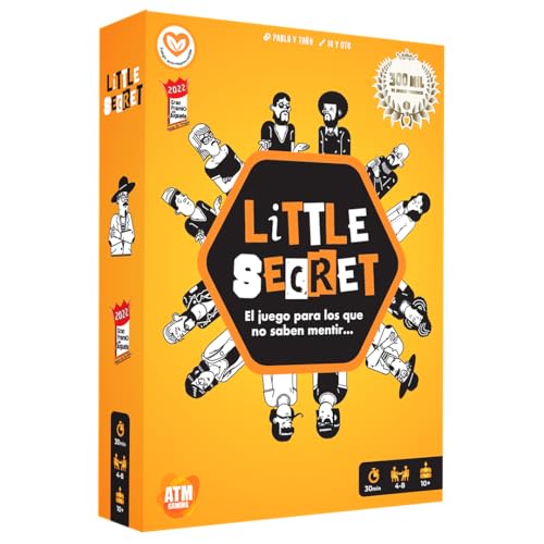 Little Secret - Juegos de Mesa - Gran Premio del Juego 2022 - Juegos de Palabras, Misterio y Diversión - Juego con Amigos y Familia - Adultos y niños - Regalo Original