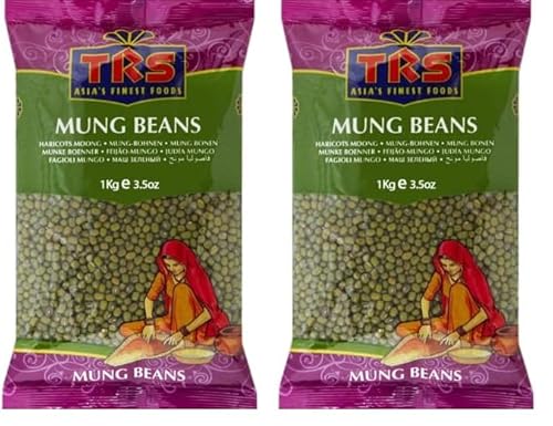 TRS - Mung Bohnen - (1 X 1 KG) (Packung mit 2)