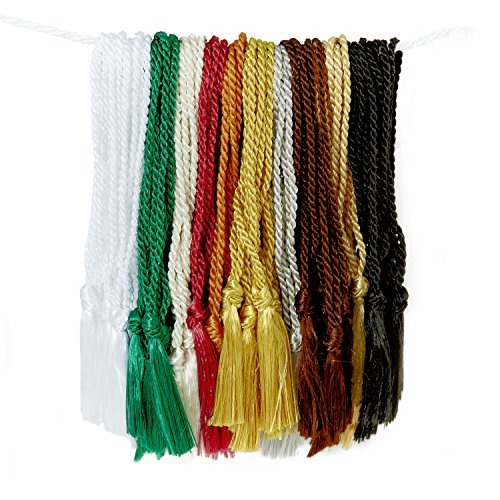 Tassel Depot 100 Floss Bookmark Tassels - Earth Tone Assortment