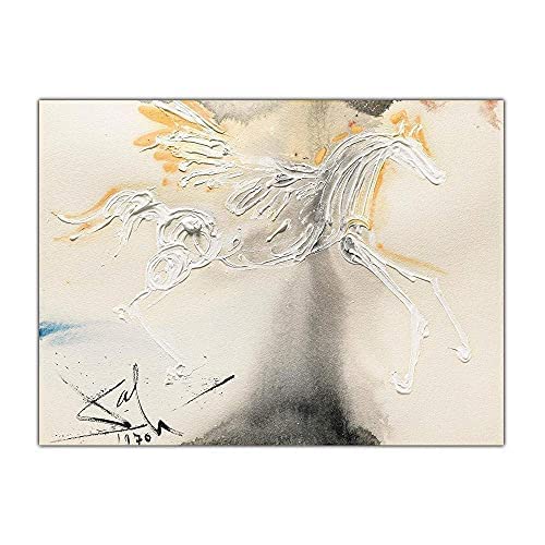 【額縁付き】 Salvador Dali ダリ A2ポスター ① Salvador Dali 額入りポスター - アンティーク、ビンテージの