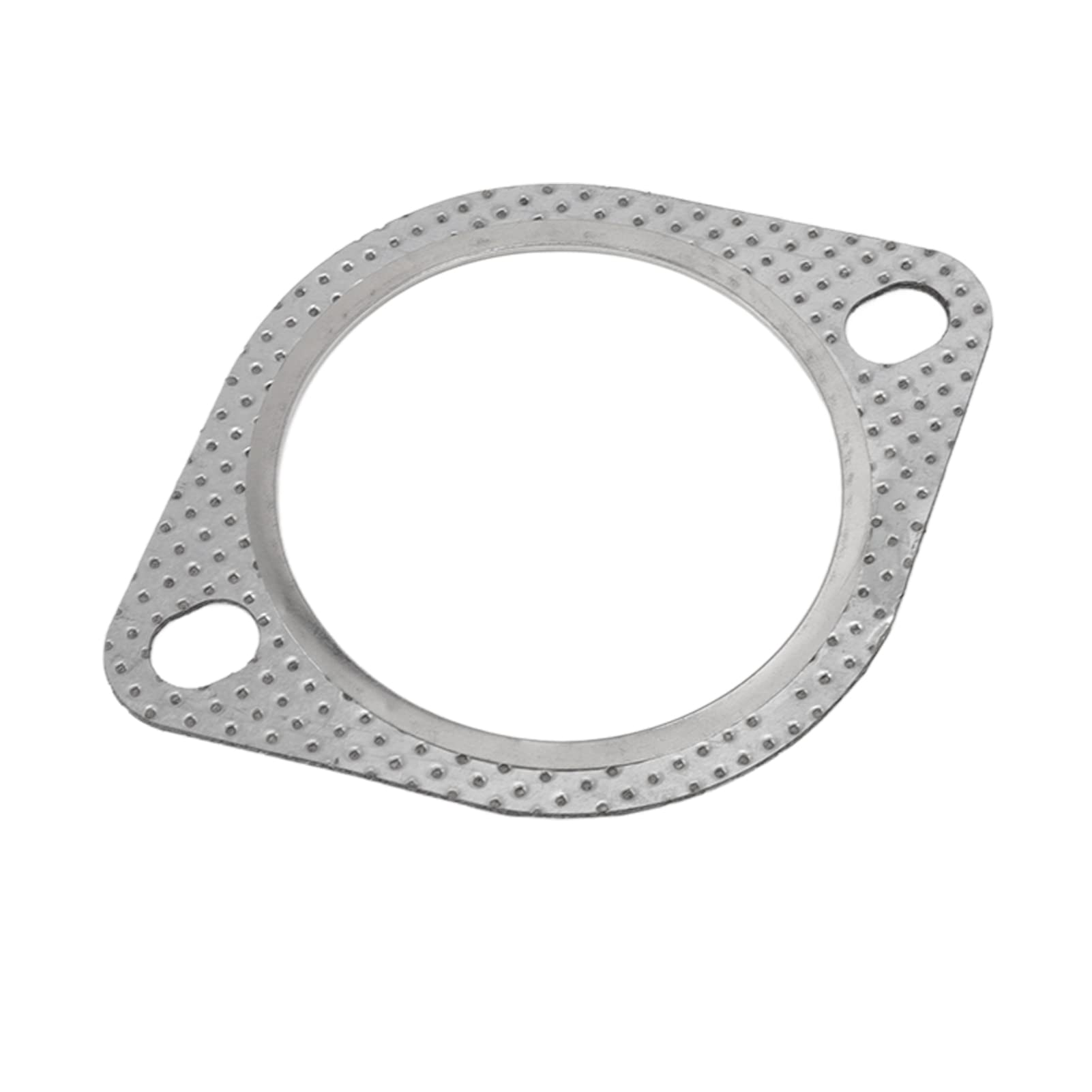 Aramox Kit Flangia Scarico, 3 Pollici Tubo di Scarico Universale con 2 Bulloni (77mm TU-FLN03) per Downpipe, Catback e Headers, Kit di Adattamento per Tubi di Scarico, 3 Inch Unive