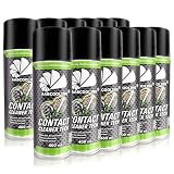 AABCOOLING Contact Cleaner TECH 12x400 ml – Spray rapido per contatti elettrici in auto ed elettronica, rimuove sporco e polvere, migliora conducibilità, asciugatura veloce K1