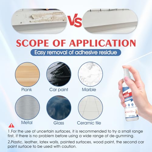 image for Ganbaro 1.7 oz Label Remover, Adhesive Remover for Cars, Sticker Glue 