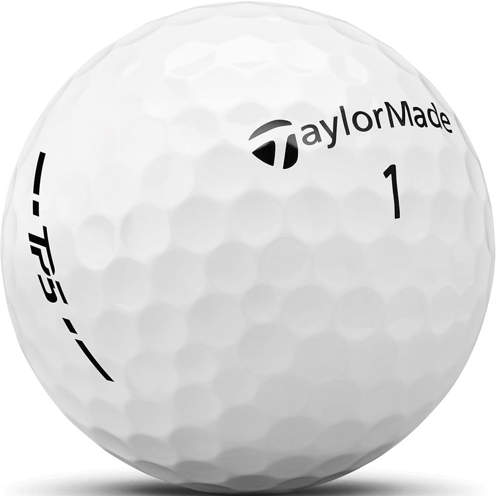 TaylorMade Men's TP5 Golf Balls - Buy 3, Get 1 Free - White