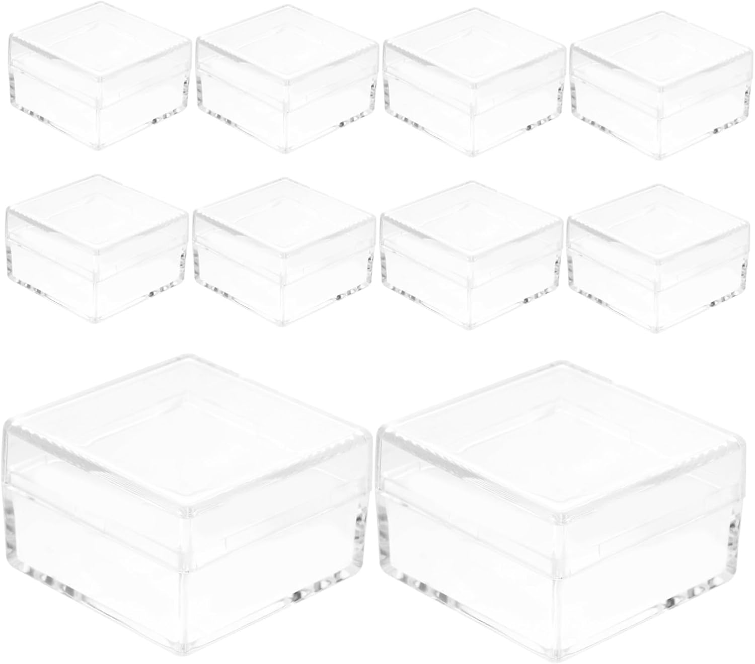 50pcs Specimen Box Storage Containers Toy Organizers Snack Containers Outdoor Storage