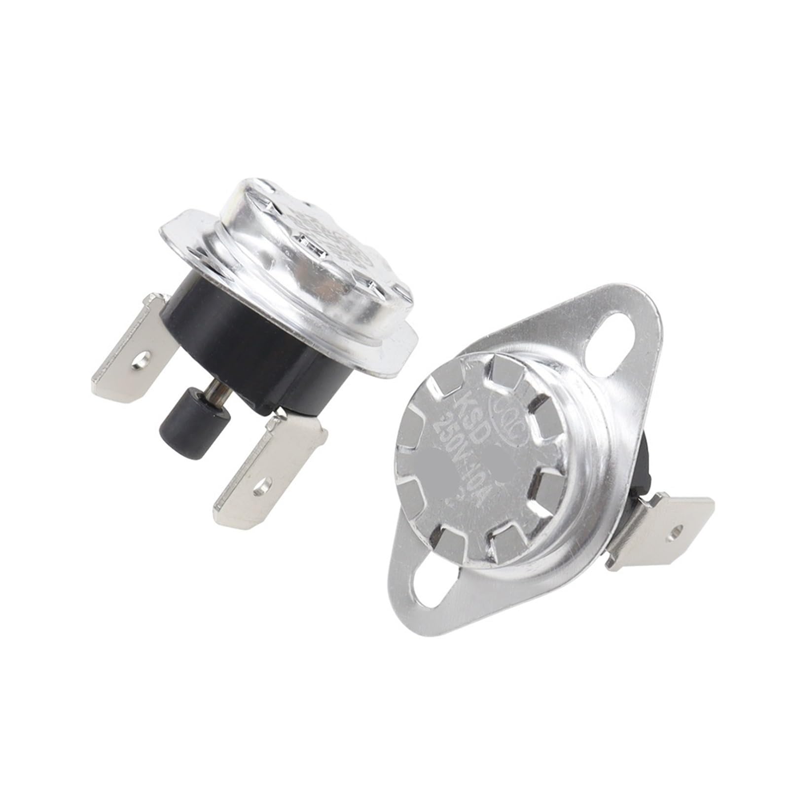 Interruptor de temperatura KSD303 75C con rearme manual NC de 10A 7