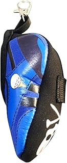 ゴルフボールポーチ | シューズ形ホルダーバッグ 2個のボールと2個のティーペグ用,ゴルフユーティリティポーチ | 旅行・トーナメント・トレーニング・練習試合・アウトドアジム用