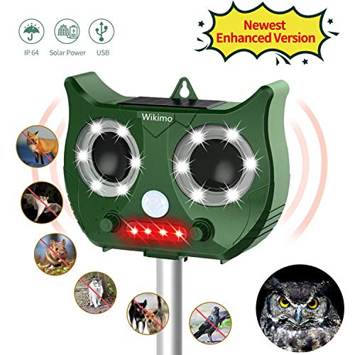 Effective Outdoor Device for Cats, Dogs, Squirrels, Moles, Rats New Version 2019