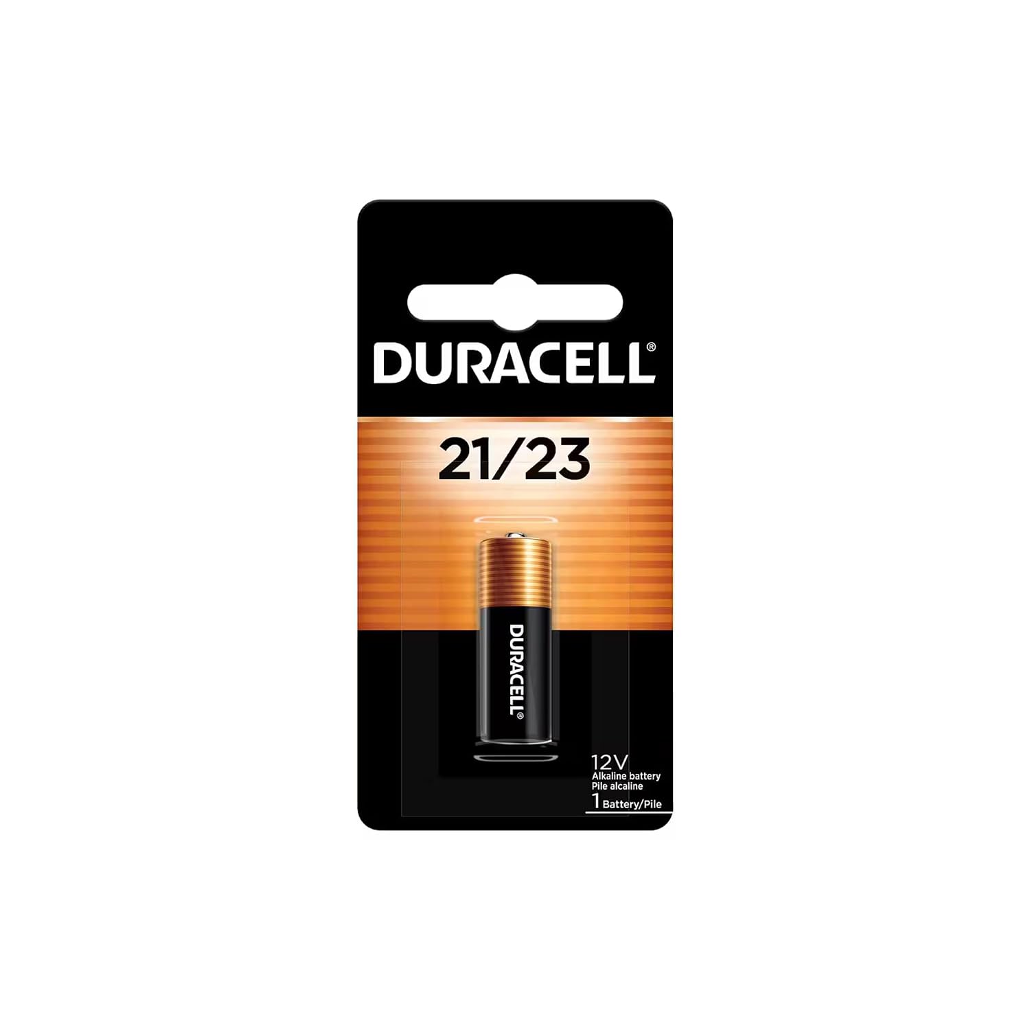 Duracell PGD MN21B2PK Coppertop Retail Battery, Alkaline, 12V Size (Pack of 1)
