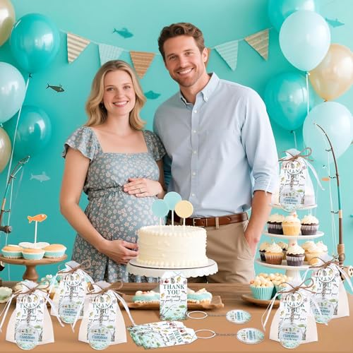 Image of Party Favors Theme Baby-Shower Keychain Set