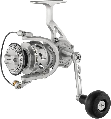 Tsunami Salt X II Sealed Spinning Reel — Build quality and design details up close