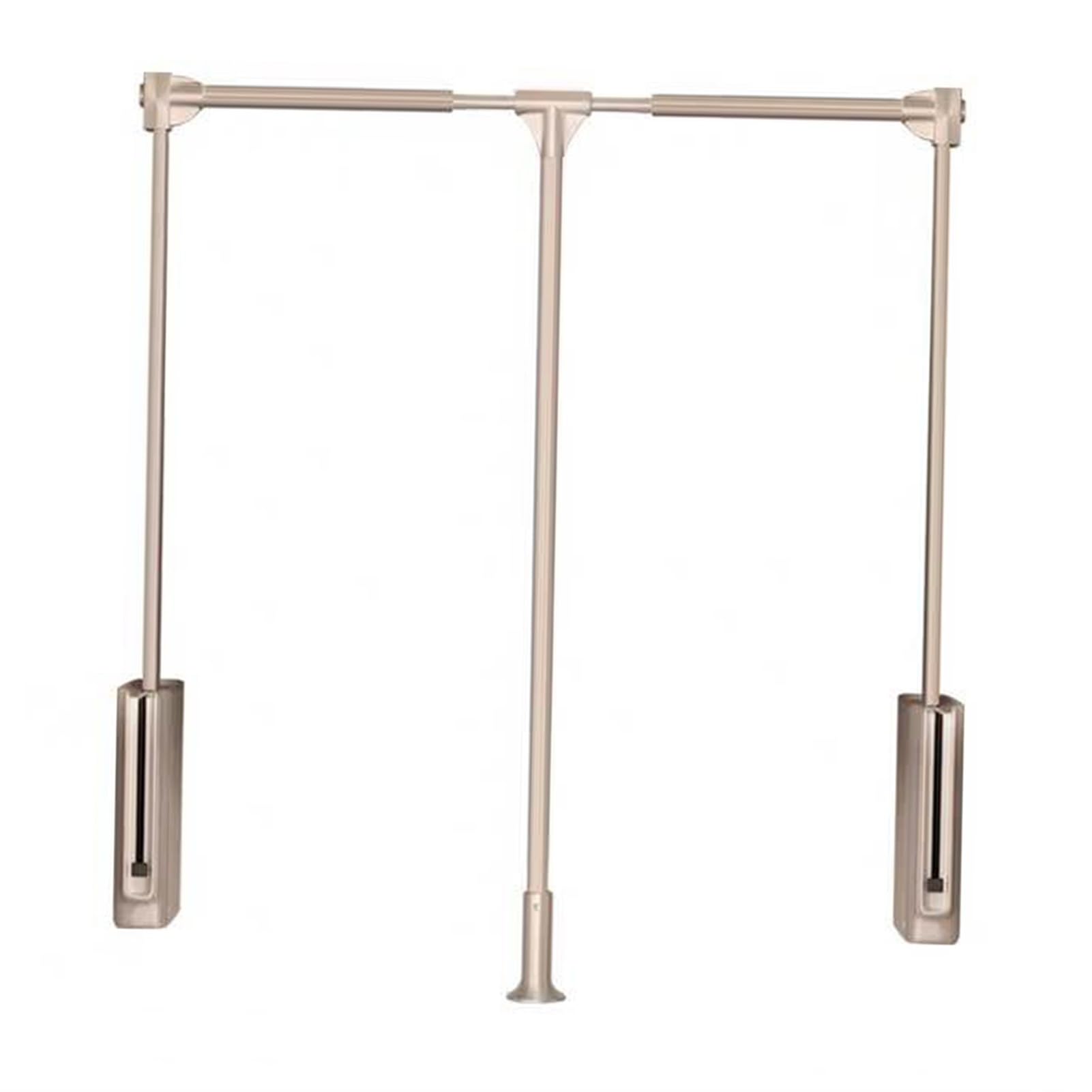 Barre de penderie télescopique 20 kg : aménagement de placard et gain de place