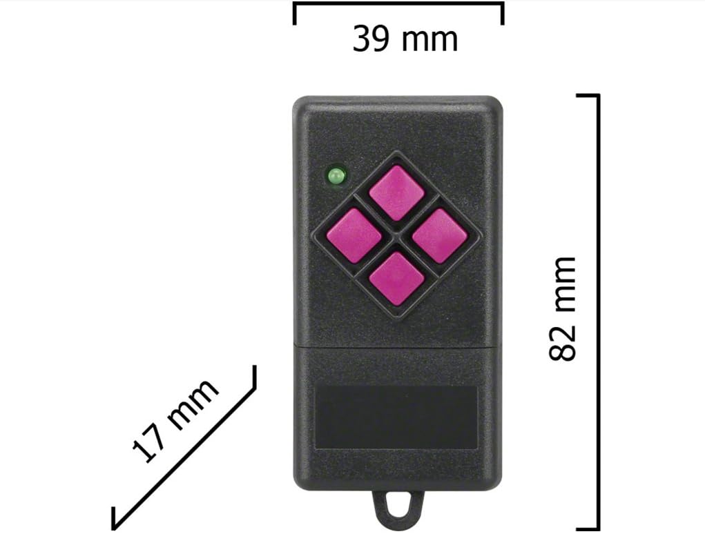 Dickert Handsender FHS10-02 4-Kanal 40 MHz - Toröffner - Funk - Funksender