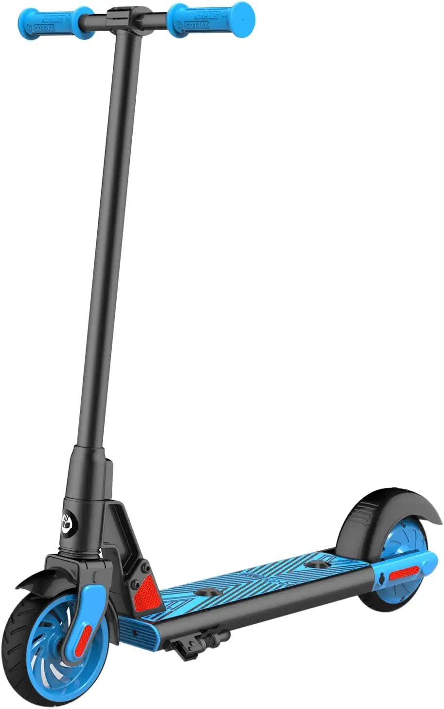 Photo 1 of Gotrax GKS Electric Scooter for Kid Ages 6-12, Max 4 Miles Range and 7.5 Mph Speed, 6" Solid Rubber Wheels UL2272 Certification, Lightweight Electric Kick Scooter for Kids Boy Girl Matt Blue