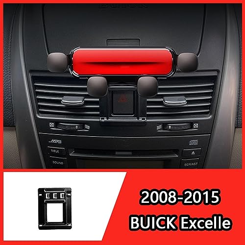 Support de téléphone voiture Buick Excelle 2008-2015 rouge réglable