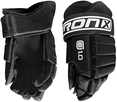 TronX E1.0 Ice Roller Senior & Junior Hockey Gloves (14 Inch)