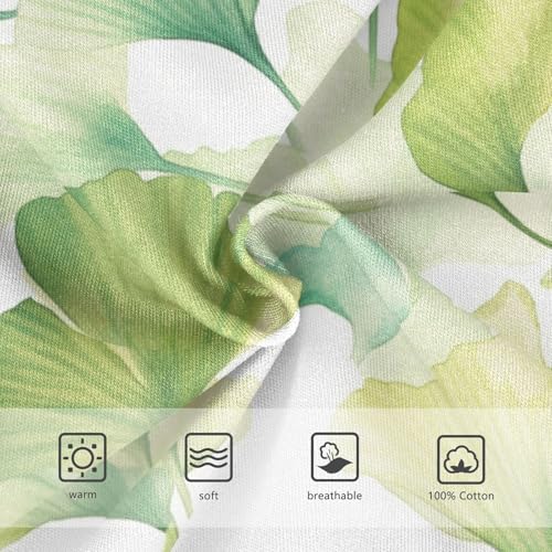 KLL Ginkgo Leaves Toddler Boys' Pure Cotton Boxer Briefs Cute Children Undies3